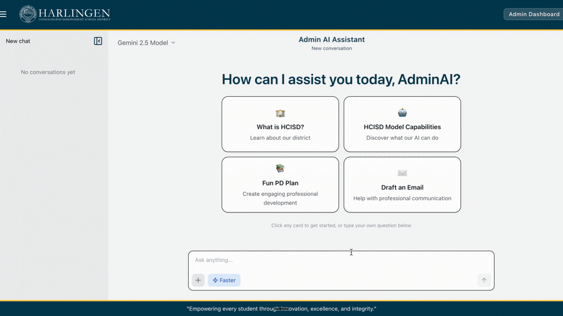 Building the HCISD AI Application: My Journey