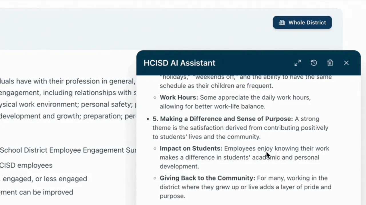 Adding AI and Leaderboards to the Employee Engagement Dashboard