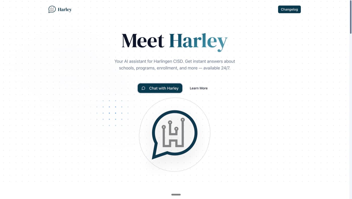 Launching Harley: A Public AI Chatbot for Every HCISD Stakeholder