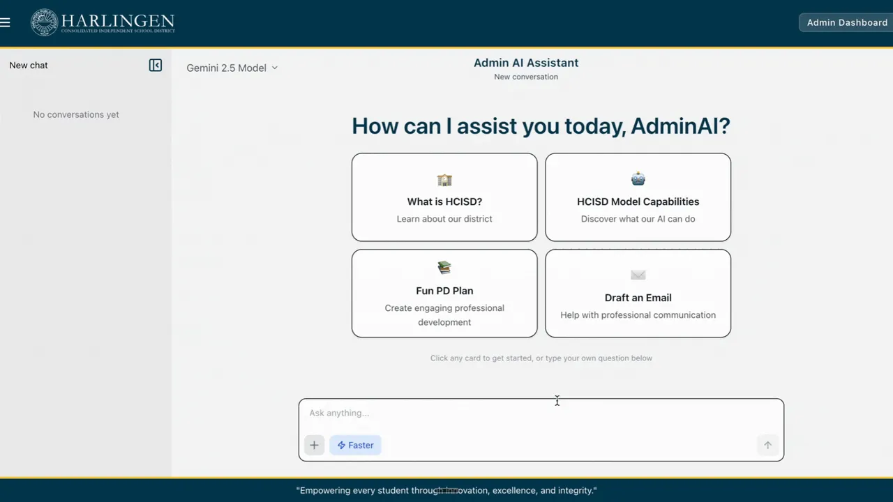 Building the HCISD AI Application: My Journey